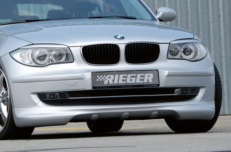 Rieger frontspoiler BMW 1-series E87 187 / 1K2/1K4 2007–2011