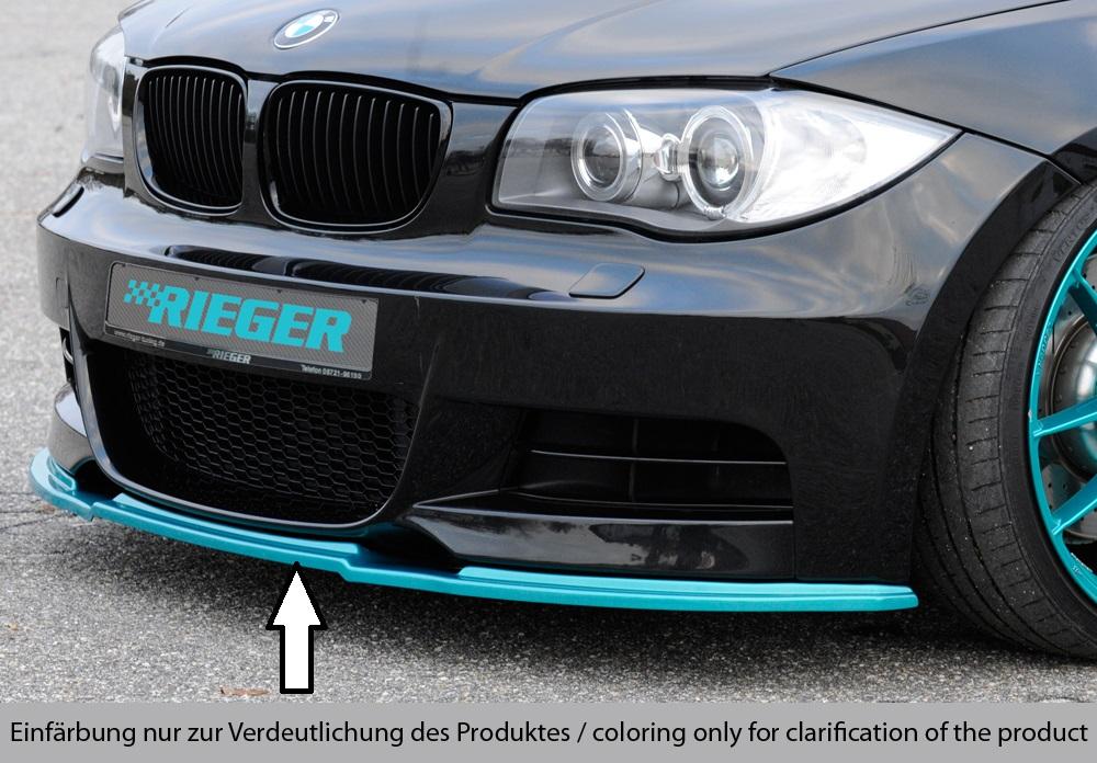 Rieger frontsplitter BMW 1-series E82, E88 182 / 1C 2007–>