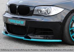 Rieger frontsplitter BMW 1-series E82, E88 182 / 1C 2007–> - 2