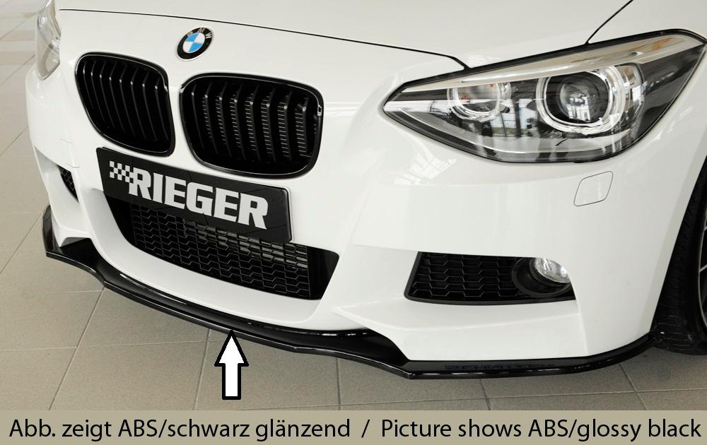 Rieger frontsplitter BMW 1-series F20 1K4 / 1-series F21 1K2 2011–2020