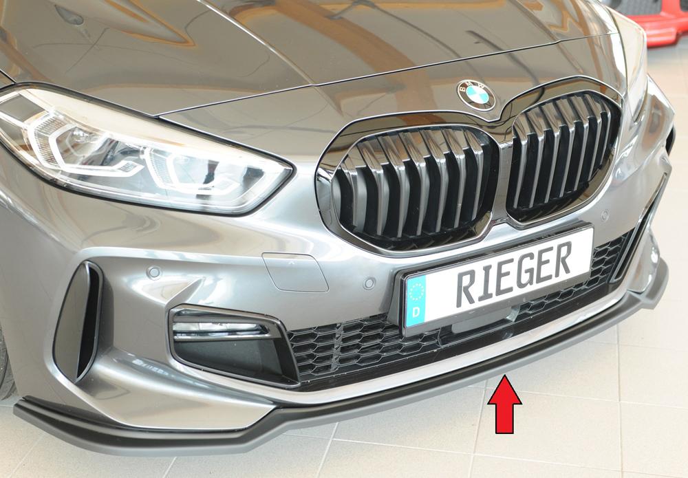 Rieger frontsplitter BMW 1-series F40 F1H 2019–>