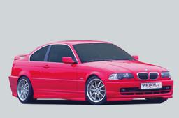 Rieger sidokjol höger BMW 3-series E46 1998–> - 2