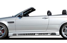 Rieger sidokjol låg modell med två öppningar 175mm vänster BMW 3-series E46 1998–>