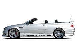 Rieger sidokjol låg modell med två öppningar 175mm vänster BMW 3-series E46 1998–> - 2