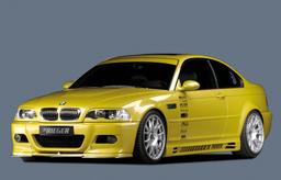Rieger sidokjol låg modell med två öppningar 175mm vänster BMW 3-series E46 1998–> - 6
