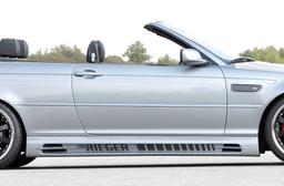 Rieger sidokjol låg modell med två öppningar 175mm höger BMW 3-series E46 1998–>