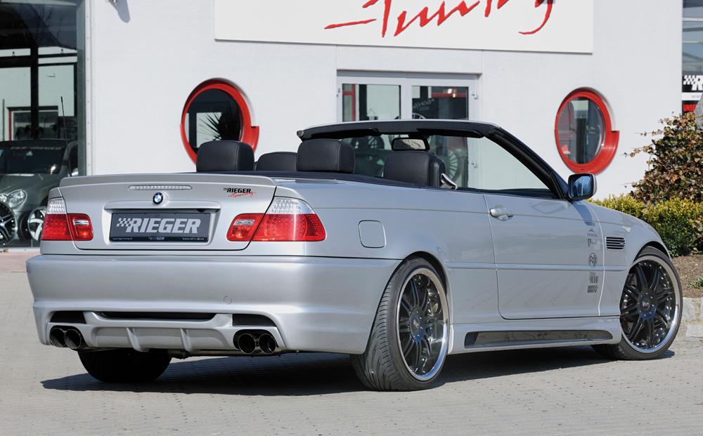 Rieger diffusor BMW 3-series E46 1998–>