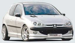 Rieger front spoiler Peugeot 206 1998–2006 - 2
