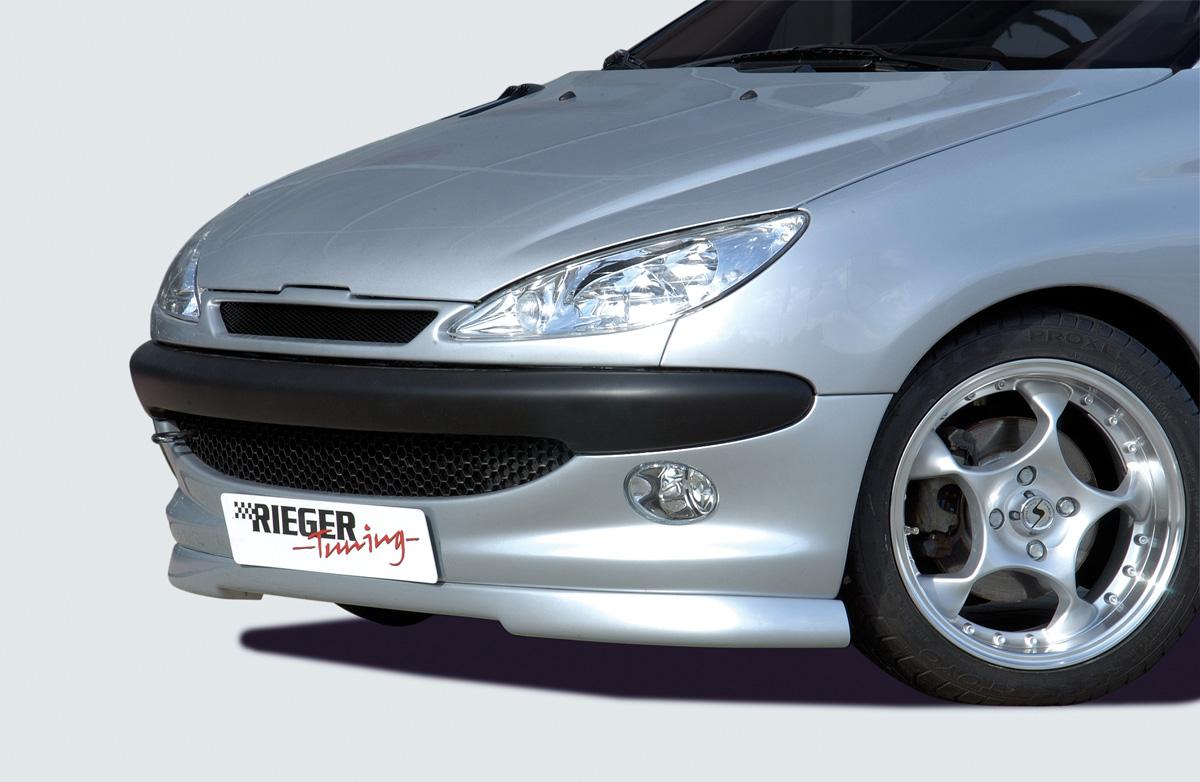 Rieger front spoiler Peugeot 206 1998–2006