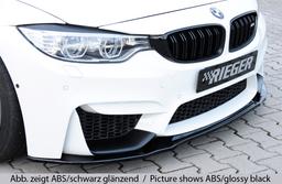 Rieger frontsplitter carbon BMW 3-series F80 M3 M3 / 4-series F82 M4 M3 / 4-series F83 M4 M3 2014–> - 2