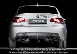 Rieger diffusor BMW 3-series E92/BMW 3-series E93 2006–> - 5