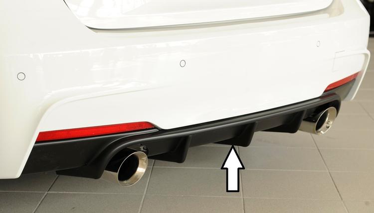 Rieger diffusor BMW 3-series F30 (3L)/BMW 3-series F31 (3K/3K-N1) 2012–>