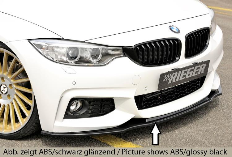 Rieger frontsplitter BMW 4-series F32 3C / 4-series F33 3C / 4-series F36 3C 2012–>