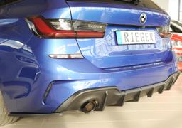 Rieger diffusor BMW 3-series G20 (G3L)/BMW 3-series G21 (G3K) 2019–2022 med dragkrok - 6