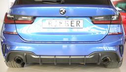 Rieger diffusor BMW 3-series G20 (G3L)/BMW 3-series G21 (G3K) 2019–2022 med dragkrok - 8