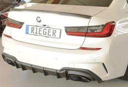 Rieger diffusor BMW 3-series G20 (G3L)/BMW 3-series G21 (G3K) 2019–2022 med dragkrok - 7