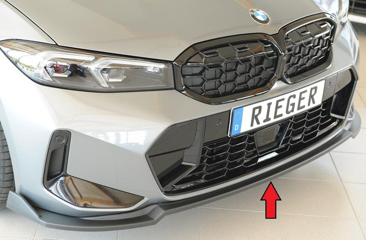 Rieger frontsplitter BMW 3-series G20 G3L / 3-series G21 G3K 2022–>