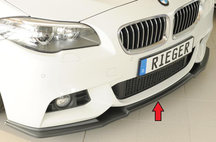 Rieger frontsplitter BMW 5-series F10 5L / 5-series F11 5K 2010–>