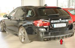 Rieger diffusor BMW 5-series F10 (5L)/BMW 5-series F11 (5K) 2010–> - 3