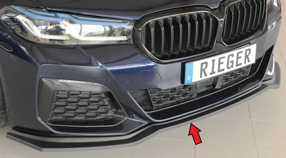 Rieger frontsplitter BMW 5-series G30 G5L / 5-series G31 G5K 2020–>