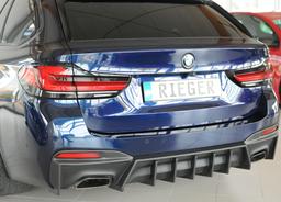 Rieger diffusor BMW 5-series G30 (G5L)/BMW 5-series G31 (G5K) 2020–> utan dragkrok - 3