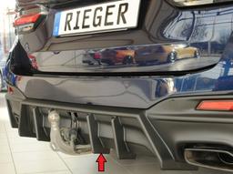 Rieger diffusor BMW 5-series G30 (G5L)/BMW 5-series G31 (G5K) 2020–> med dragkrok - 3