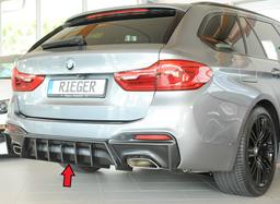 Rieger diffusor BMW 5-series G30 (G5L)/BMW 5-series G31 (G5K) 2016–2020 utan dragkrok - 5