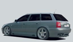 Rieger sidokjol med två öppningar vänster Audi A4 B5 1994–2000 - 6