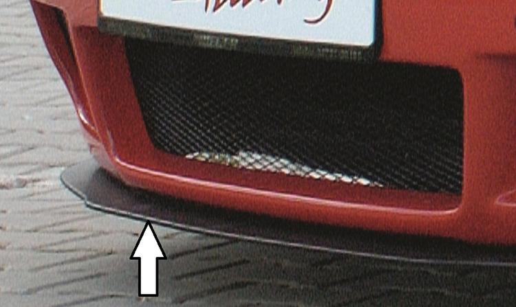 Rieger frontsplitter Audi A4 B5 1994–2000