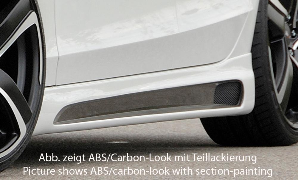 Rieger sidokjol vänster Audi A4 (B8/B81)/A4 S4 (B8/B81) 2007–>