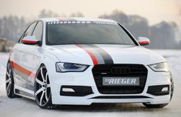 Rieger frontspoiler Audi A4 B8/B81 / A4 S4 B8/B81 2012–> - 2