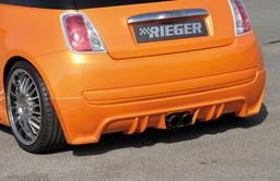 Rieger bakskjørtforlengelse Fiat 500 (312) 2007–2016 - 2