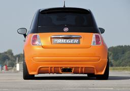 Rieger bakskjørtforlengelse Fiat 500 (312) 2007–2016 - 4