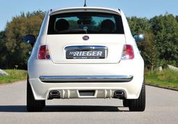 Rieger bakskjørtforlengelse Fiat 500 (312) 2007–2016 - 2