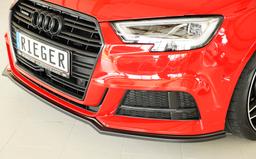 Rieger frontsplitter Audi A3 (8V)/Audi A3 S3 (8V) 2016–> - 2