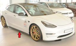 Rieger sideskørtforlænger højre Tesla Model 3 (003) 2018–> - 9