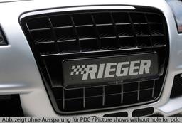 Rieger grill blanksvart Audi A4 (8H) 2002–2005 - 2