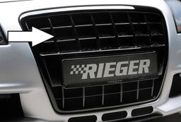 Rieger grill blanksvart Audi A4 (8H) 2002–2005