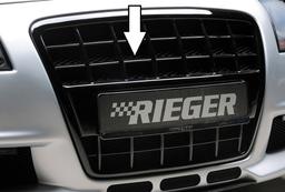 Rieger grill blanksvart Audi A3 (8P) 2003–>