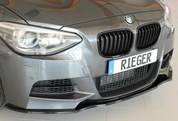 Rieger frontsplitter blanksvart BMW 1-serie F20 1K4 / 1-serie F21 1K2 2011–2020 - 2