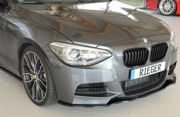 Rieger frontsplitter blanksvart BMW 1-serie F20 1K4 / 1-serie F21 1K2 2011–2020 - 3