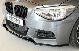 Rieger frontsplitter blanksvart BMW 1-serie F20 1K4 / 1-serie F21 1K2 2011–2020 - 5
