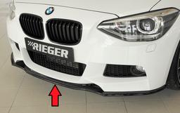 Rieger frontsplitter blanksvart BMW 1-serie F20 1K4 / 1-serie F21 1K2 2011–2020 - 7