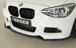 Rieger frontsplitter blanksvart BMW 1-serie F20 1K4 / 1-serie F21 1K2 2011–2020 - 8