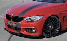 Rieger frontsplitter blanksvart BMW 4-serie F32 3C / 4-serie F33 3C / 4-serie F36 3C 2012–> - 5