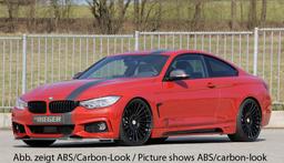 Rieger frontsplitter blanksvart BMW 4-serie F32 3C / 4-serie F33 3C / 4-serie F36 3C 2012–> - 9
