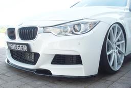 Rieger frontsplitter blanksvart BMW 3-serie F30 3L / 3-serie F31 3K/3K-N1 2012–> - 6
