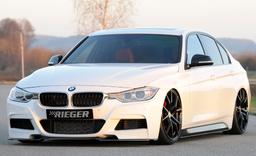 Rieger frontsplitter blanksvart BMW 3-serie F30 3L / 3-serie F31 3K/3K-N1 2012–> - 7