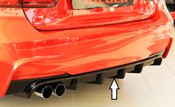 Rieger diffusor blanksvart BMW 3-series F30 (3L)/BMW 3-series F31 (3K/3K-N1) 2012–>