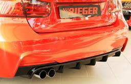 Rieger diffusor blanksvart BMW 3-series F30 (3L)/BMW 3-series F31 (3K/3K-N1) 2012–> - 3
